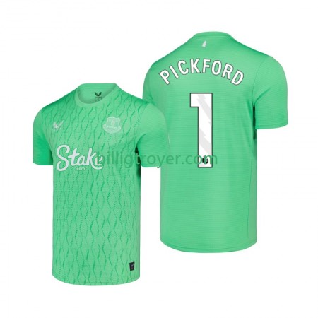 Billige Fotballdrakter Everton FC Pickford 1 Keeper Hjemmedraktsett 2025/26 Kortermet